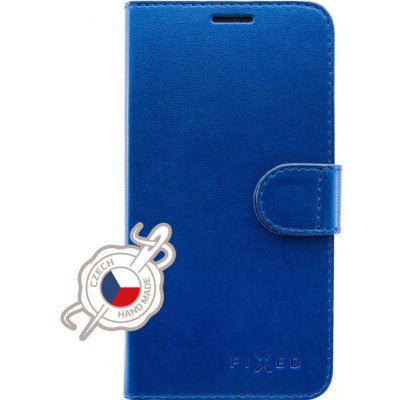 Pouzdro flip iPhone 11, FIXED FIT Shine, modré – Zboží Mobilmania