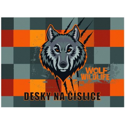 Karton P P Desky na číslice vlk – Sleviste.cz