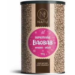 Natu Superkaše Baobab s malinami a višněmi 450 g