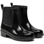 Tommy Hilfiger Flag Rainboot FW0FW08213 Černá – Zboží Mobilmania