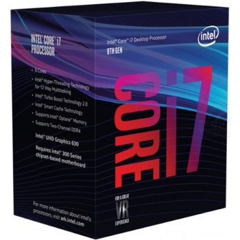 Intel Core i7-8700 CM8068403358316