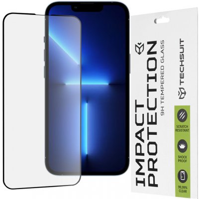 Techsuit 111D celoplošné sklo iPhone 13 Pro Max iPhone 14 Plus Černé 144709 – Zboží Živě