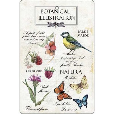 Bohemia Gifts Aromatická karta Natura 10,5 x 16 cm
