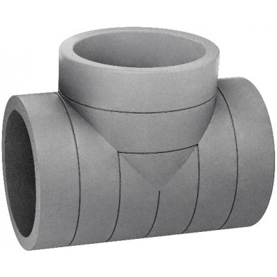 Heatpex ADURO T-odbočka 125 mm – Hledejceny.cz