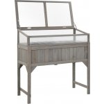 vidaXL Marketos Vyvýšený záhon s pařeništěm 110 x 54 x 120 cm masivní jedle – Zboží Dáma