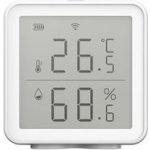iQtech SmartLife TH01 Wi-Fi Senzor teploty a vlhkosti s displejem IQTA128 – HobbyKompas.cz