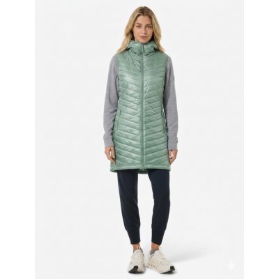 Skhoop The Debbie šatová zimní vesta granite green – Zboží Dáma