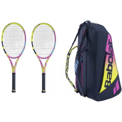 Babolat Pure Aero Rafa 2 ks bag Aero Rafa X12 2023 – Zboží Mobilmania