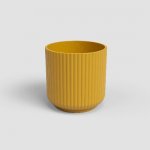 Artevasi Květináč LUNA 14cm keramika žlutá YELLOW – Hledejceny.cz