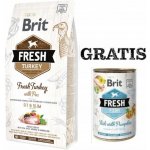 Brit Fresh Turkey with Pea Light Fit & Slim 2,5 kg – Zboží Dáma