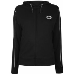 Lonsdale Long Line Zip hoodie Black