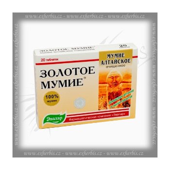 Evalar Zlaté mumio altajské čisté 20 tablet od 199 Kč - Heureka.cz