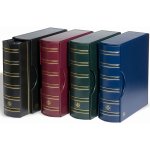 LEUCHTTURM Albové desky GRANDE CLASSIC s kazetou a okénkem na popisek Červená – Zboží Dáma