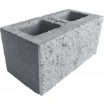 Betonový plot Face Blocks jednostranný přírodní 39 x 19,5 x 19 cm – Zboží Mobilmania