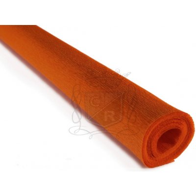 Cartotecnica Rossi Krepový papír role 90g (50 x 150cm) - oranžová 374