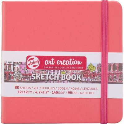 Talens Art Creation Sketchbook Coral 12 cm x 12 cm 140 g – Zboží Dáma