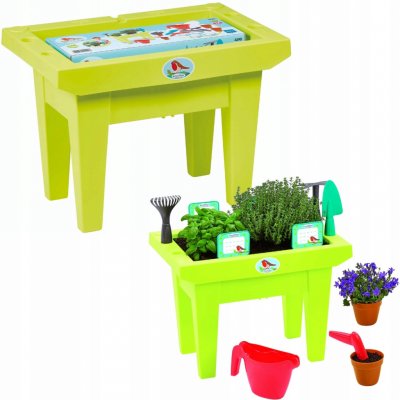 Sada Ecoiffier zahradnická se zvýšeným záhonem 12 ks – Zboží Dáma