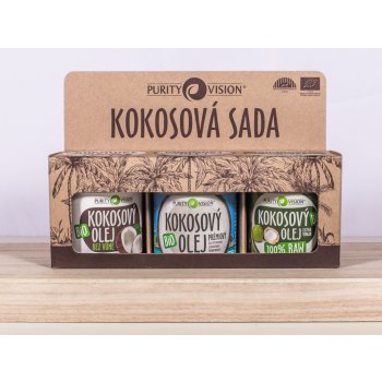 Purity Vision Kokosová sada 3 x 120 ml