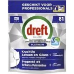 Dreft Platinum tablety do myčky Regular 81 ks – Zboží Dáma