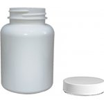 Pilulka Plastová lahvička, lékovka bílá s bílým uzávěrem 250 ml – Zboží Mobilmania