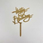 Zápich na dort Happy Birthday - Cakesicq – Sleviste.cz