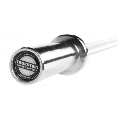 TRUESTEEL Obouručná osa Biceps bar 1200/50 mm – Zboží Dáma