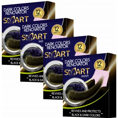 SMART WASH BLACK Renovace tmavých barev 12 ks – Zboží Mobilmania