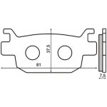 RMS Brzdové destičky 2560 RMS 225102560 | Zboží Auto