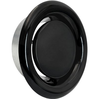 Ventishop KOB 160 černá RAL 9005 – Hledejceny.cz