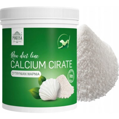 Pokusa RawDietLine Calcium Citrate doplňky stravy pro psy a kočky 1000 g – Hledejceny.cz