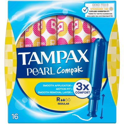 Tampax Compaq Pearl regular 16 ks – Sleviste.cz