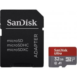 SanDisk microSDHC 32 GB UHS-I U1 SDSQUAR-032G-GN6MA