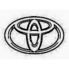 Krabička na dudlíky DetskyMall pouzdro na dudlík modrá logo Toyota