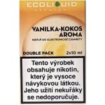 Ecoliquid Premium 2Pack Vanilla Coconut 2 x 10 ml 6 mg – Hledejceny.cz