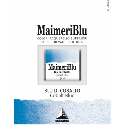Maimeri Blu Akvarelová barva Cobalt Blue 372 1,5 ml 1 ks – Hledejceny.cz