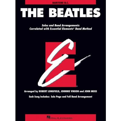 The Beatles noty na baryton baskřídlovku v basovém klíči – Zboží Mobilmania