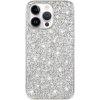 Pouzdro a kryt na mobilní telefon Pouzdro Appleking ochranné s flitry iPhone 14 Pro - stříbrné