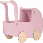 Little dutch dřevěný s peřinkou Pink – Zboží Mobilmania