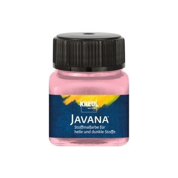 Barva na světlý a tmavý textil JAVANA 20 ml světle růžová