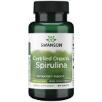Swanson Certifikovaná Organická Spirulina 500 mg 180 tablet – Hledejceny.cz