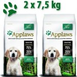 Applaws Dog Puppy Small & Medium Breed Chicken 2 x 7,5 kg – Hledejceny.cz