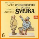 Audiokniha Osudy dobrého vojáka Švejka 6. - Jaroslav Hašek - 2CD - čte Werich