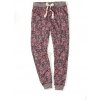 Mustang Flowers dámské pyžamové kalhoty s květinovým vzorem růžové