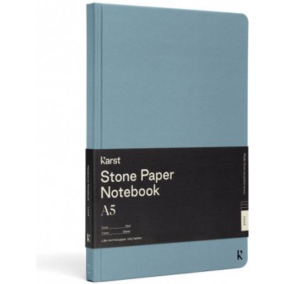 Karst Stonepaper, Zápisník A5 jemné tečky (14,8 x 21 cm) Ledovec – Hledejceny.cz