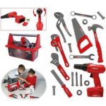 KS Tools dětská sada nářadí aku šroubovák kladivo pila klíče 19 dílů v přepravce – Zboží Dáma