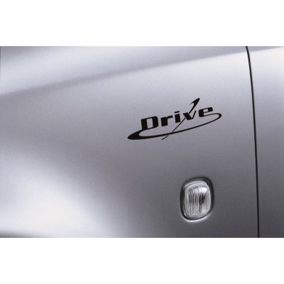 Škoda Octavia-Boční nápis DRIVE original - černý 1U0853431T 4AL – Sleviste.cz