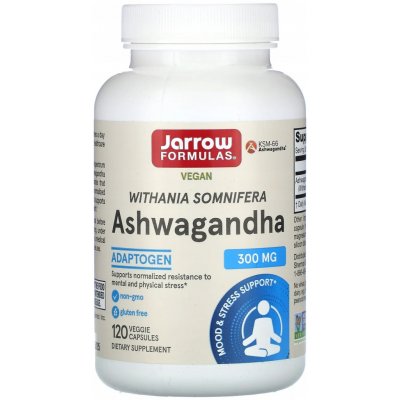 Jarrow Formulas Ashwagandha 120 kapslí – Hledejceny.cz