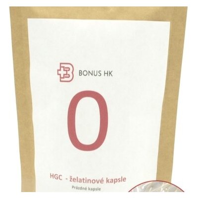 Prázdné želatinové kapsle 0 balení 250ks – Zboží Dáma