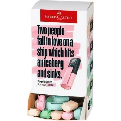 Faber Castell 154201 displej/60 ks pastelové barvy mini – Hledejceny.cz