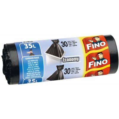 Fino Pytle na odpadky Fino Econoµm 35l 8 µm 30 ks černé – Hledejceny.cz